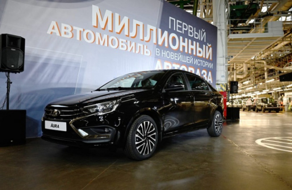 АВТОВАЗ выпустил первый миллионный автомобиль после ухода иностранных партнеров