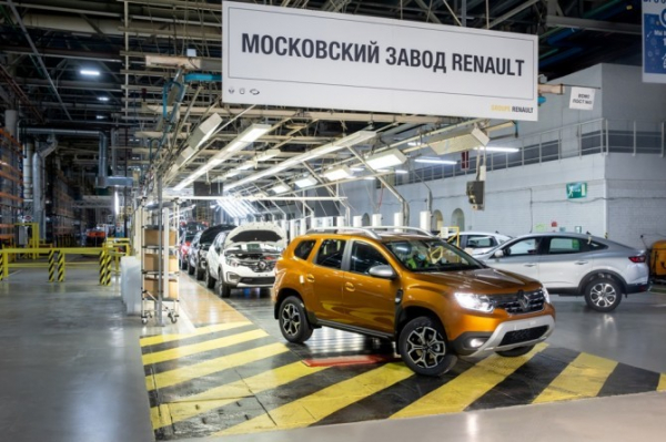 Московский завод Renault временно приостановит производство