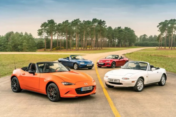 Mazda выпустит новое поколение родстера MX-5 в 2024 году