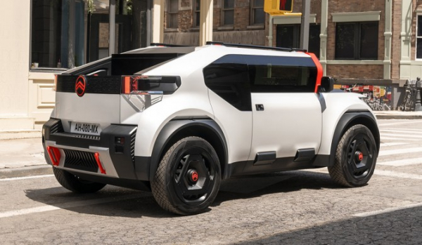 Citroen представил доступный электрокар Oli