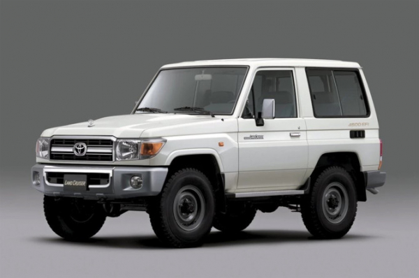 Российские дилеры привезли внедорожник Toyota Land Cruiser 78