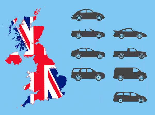 Британский авторынок в 1 квартале вырос на 6%