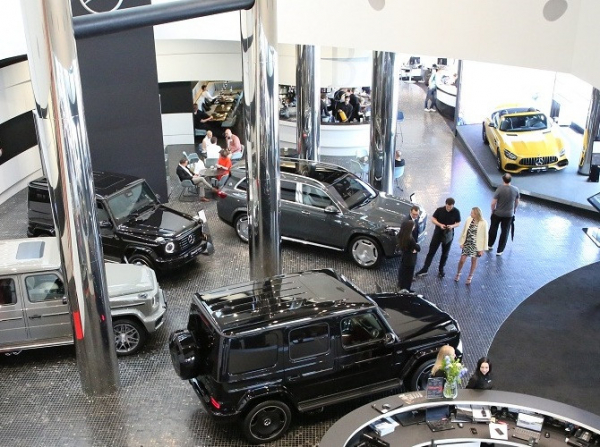 Продажи новых легковых автомобилей в России в июле 2025 года