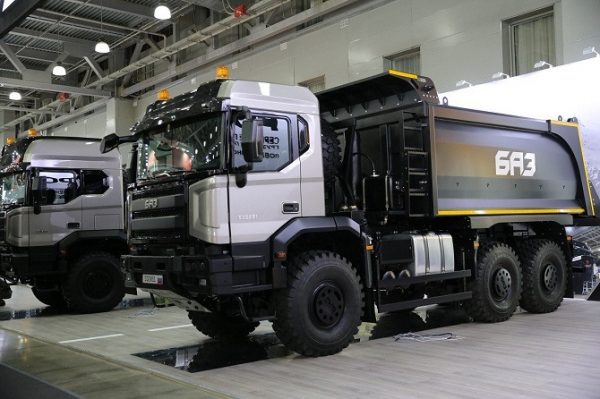 Грузовые автомобили БАЗ получили сертификацию для российского авторынка