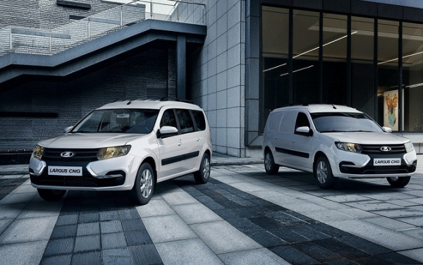 Битопливные автомобили LADA Largus получили новые комплектации