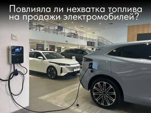 Повлияла ли нехватка топлива на продажи электромобилей? Повлияла ли нехватка топлива на продажи электромобилей?