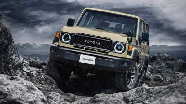 Toyota представила обновленный внедорожник Land Cruiser 70