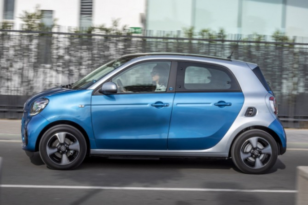 Электрический хэтчбек smart forfour снят с производства