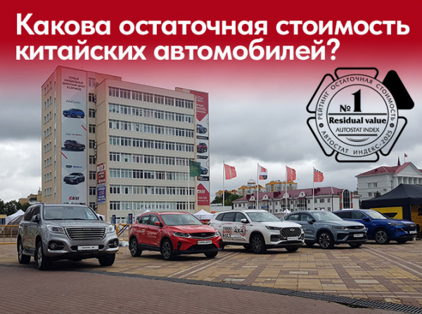 Какова остаточная стоимость китайских автомобилей?