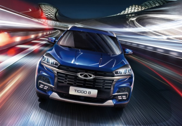 Chery представила в России обновленный кроссовер Tiggo 8