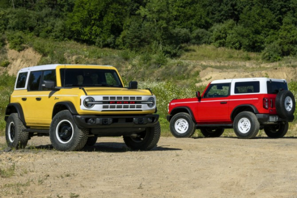 Ford выпустил ретроверсии Bronco и Bronco Sport